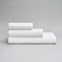 Serviette en coton nid d'abeille 330 gsm - blanc