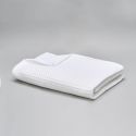 Serviette en coton nid d'abeille 330 gsm - blanc