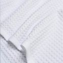 Serviette en coton nid d'abeille 330 gsm - blanc