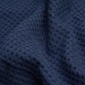 Serviette en coton nid d'abeille 330 gsm - bleu marine