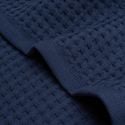 Serviette en coton nid d'abeille 330 gsm - bleu marine