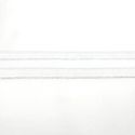 Drap plat coton égyptien 320 fils - blanc