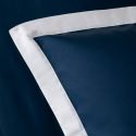 Taie d’oreiller en satin de coton égyptien 240 fils - bleu