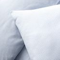 Parure de lit en percale de coton tissé teint oxford