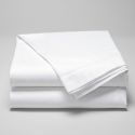 Drap Plat en satin de coton égyptien 120 fils finition jour échelle