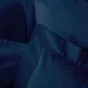 Taie d’oreiller en satin de coton égyptien 120 fils finition jour échelle - bleu