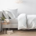 Parure de lit en satin de coton peigné 120 fils