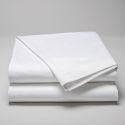 Drap plat en satin de coton peigné 120 fils 