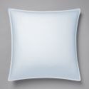 Taie d'oreiller en percale lavée de coton 120 fils - bleu pâle