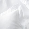 Housse de couette en satin de coton bio 120 fils