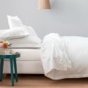 Drap housse grand bonnet en satin de coton égyptien 120 fils