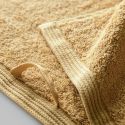 Serviette en coton peigné 580 gsm - moutarde
