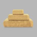Serviette en coton peigné 580 gsm - moutarde
