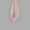 Serviette en coton peigné 580 gsm - rose poudrée