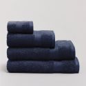 Serviette luxe en coton égyptien 600 gsm - bleu marine