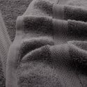 Serviette luxe en coton égyptien 600 gsm - gris