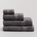 Serviette luxe en coton égyptien 600 gsm - gris