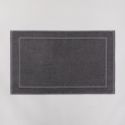 Tapis de bain en coton égyptien 1000 gsm - gris