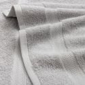 Serviette luxe en coton égyptien 600 gsm - silver