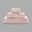 Serviette en coton peigné 580 gsm - rose poudrée