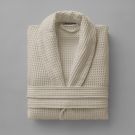 Peignoir de bain en coton nid d’abeille 330 gsm - beige