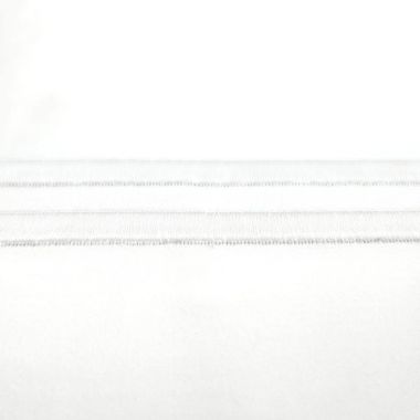 Drap plat coton égyptien 320 fils - blanc
