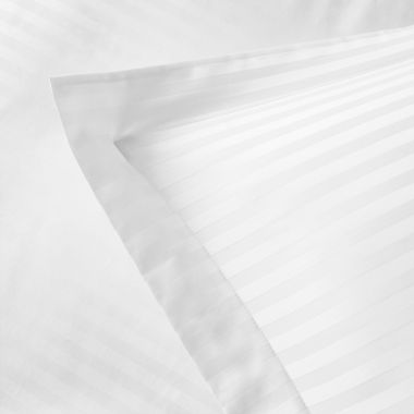 Housse de couette en satin de coton égyptien 240 fils à bandes