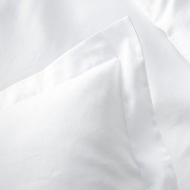 Taie d'oreiller en satin de coton peigné 120 fils