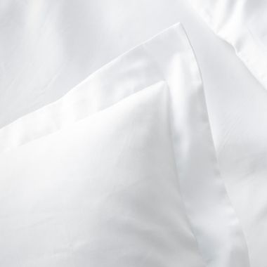 Housse de couette en satin de coton bio 120 fils