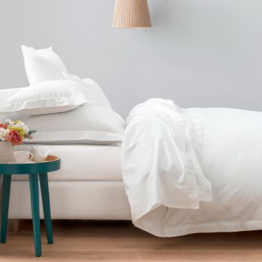 Drap housse grand bonnet en satin de coton égyptien 120 fils