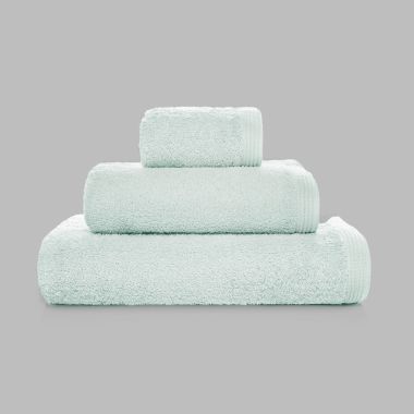 Serviette en coton peigné 580 gsm - vert d'eau