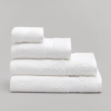 Serviette luxe en coton égyptien 600 gsm - blanche