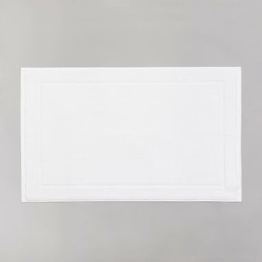 Tapis de bain en coton égyptien 1000 gsm - blanc
