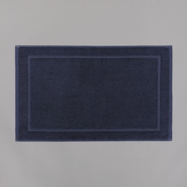 Tapis de bain en coton égyptien 1000 gsm - bleu marine