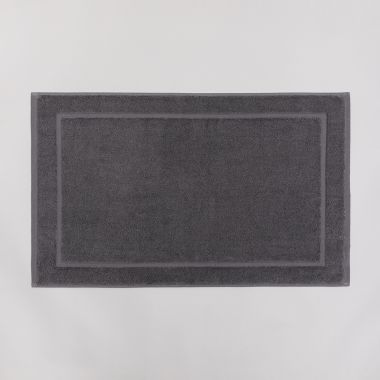 Tapis de bain en coton égyptien 1000 gsm - gris