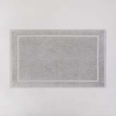 Tapis de bain en coton égyptien 1000 gsm - silver
