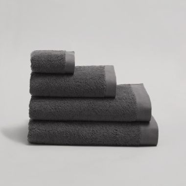 Lot de 4 serviettes en coton égyptien 30x50 ou 50x100 cm