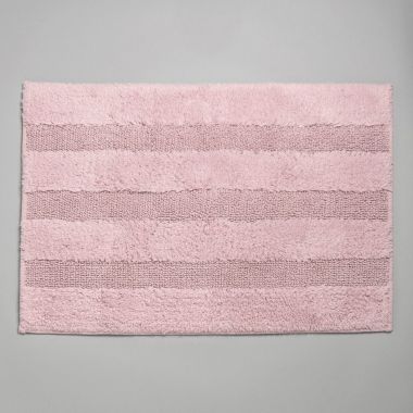Tapis de bain en coton peigné 1700 gsm - rose poudrée