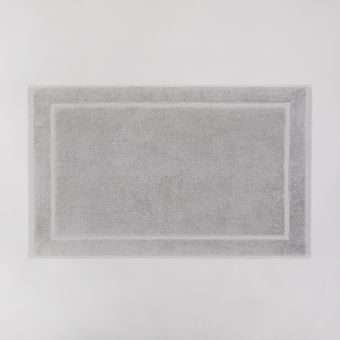 Tapis de bain en coton égyptien 1000 gsm - silver