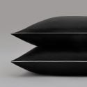 Taie d'oreiller en satin Tencel 120 fils - noir