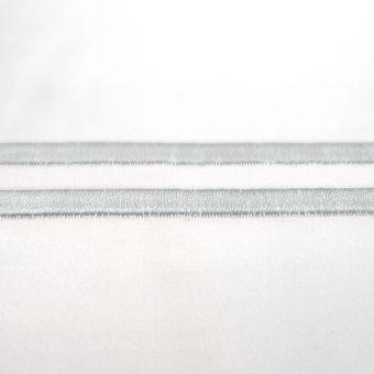 Drap plat coton égyptien 320 fils - argent