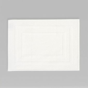 Bath mat in combed cotton bouclette 1000 gsm