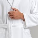330 gsm cotton piqué bathrobe