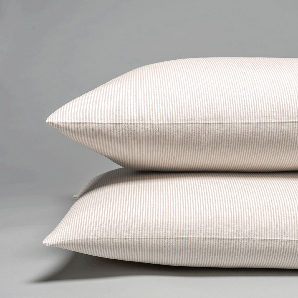 Housse de couette en percale de coton tissé teint oxford