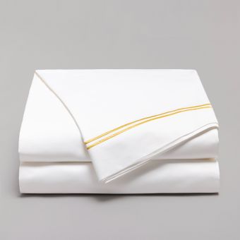 Drap plat coton égyptien 320 fils - or