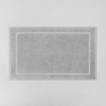 Tapis de bain en coton égyptien 1000 gsm - silver