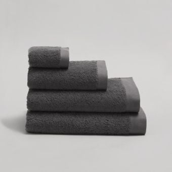 Lot de 4 serviettes en coton égyptien 30x50 ou 50x100 cm