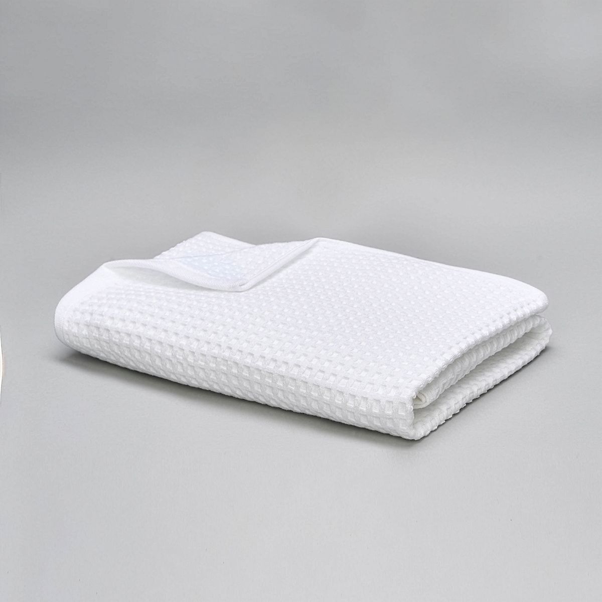 Serviette en coton nid d'abeille 330 gsm - blanc