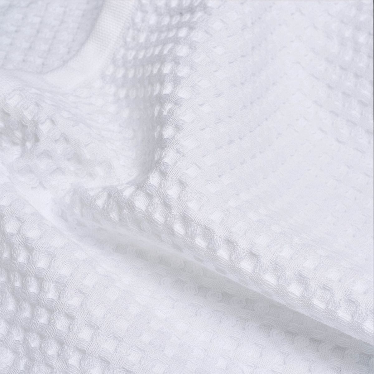 Serviette en coton nid d'abeille 330 gsm - blanc