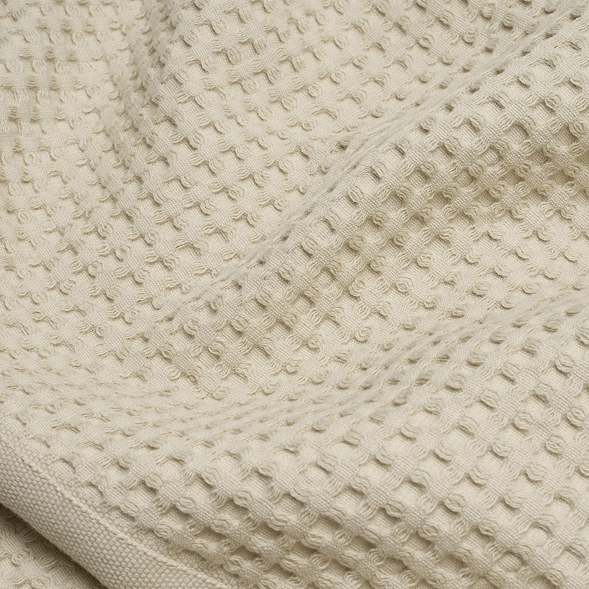 Serviette en coton nid d'abeille 330 gsm - beige